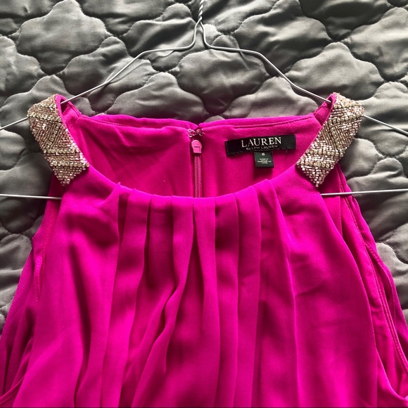 RALPH LAUREN Pink Evening Dress - Picture 8 of 14